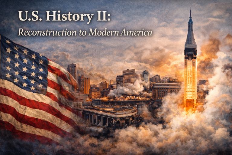 U.S. History II: Reconstruction to Modern America